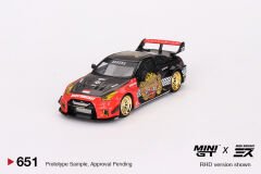 651-LB-Silhouette WORKS GT NISSAN 35GT-RR Ver.1 “BARONG” MINI GT x MIZU Diecast