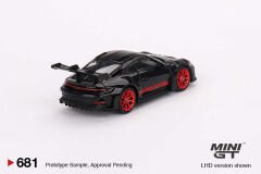 681-Porsche 911 (992) GT3 RS Black with Pyro Red MGT00681