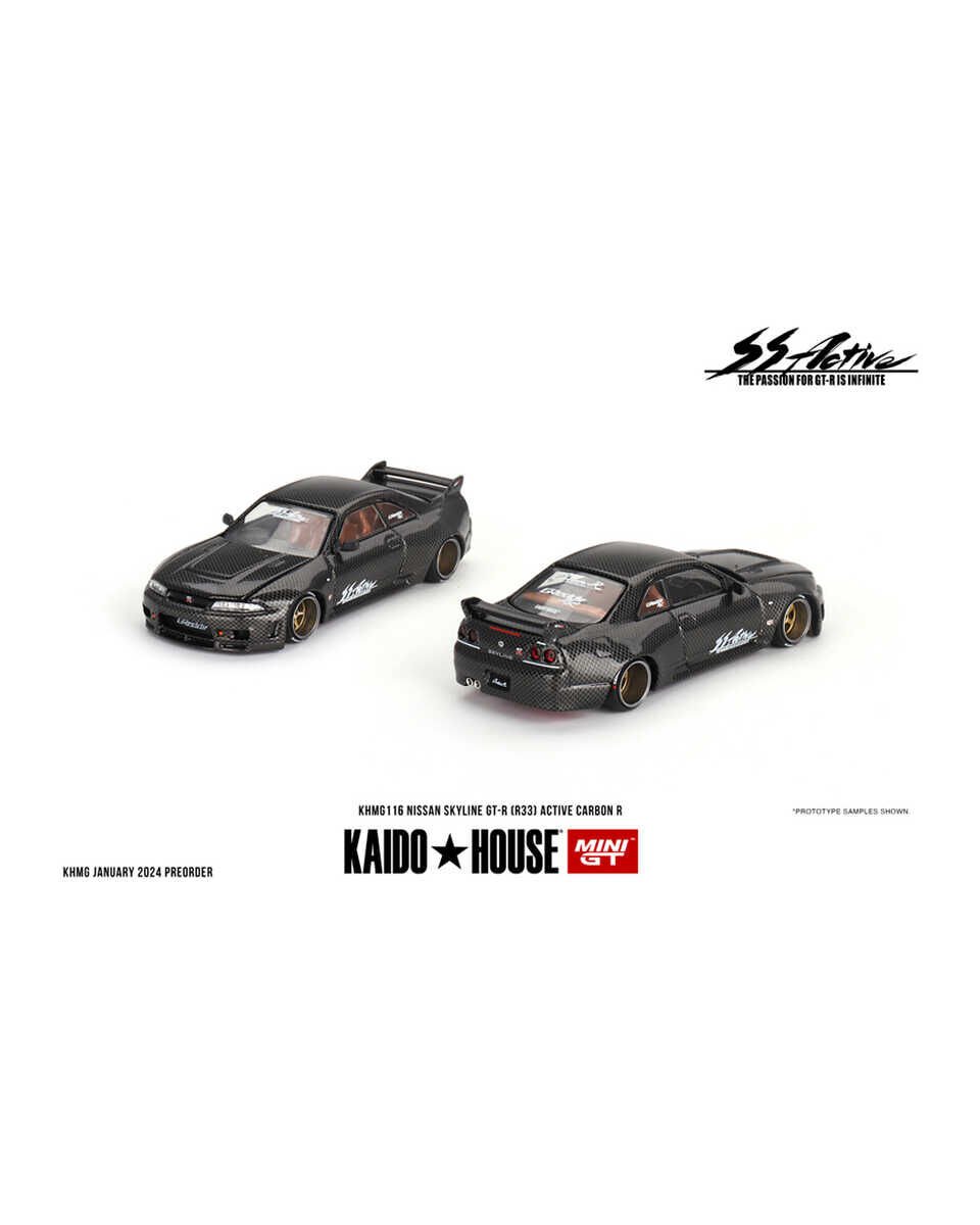 116 - Nissan Skyline GT-R (R33) Active Carbon R Kaido