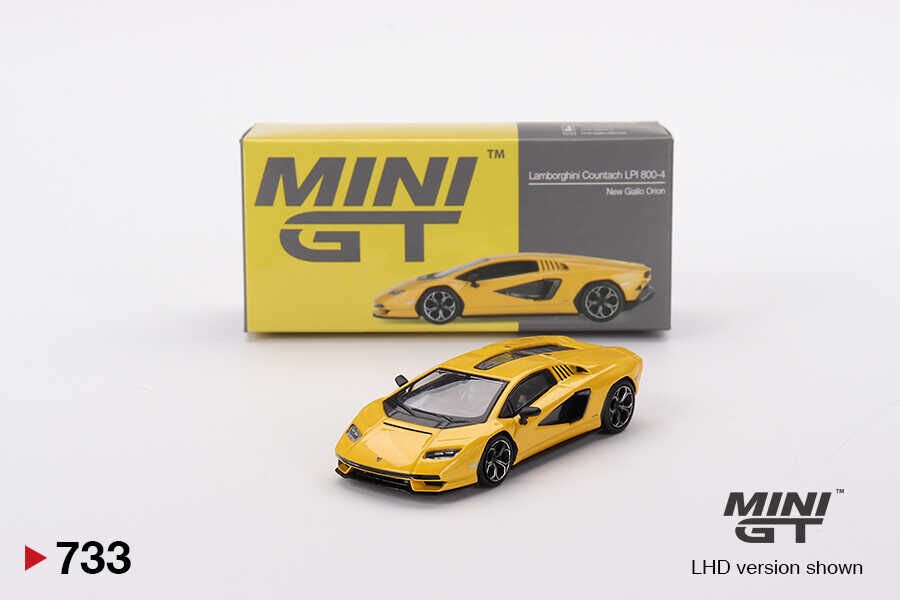 733 - Lamborghini Countach LPI 800-4 New Giallo Orion