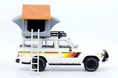 inno64 TOYOTA LAND CRUISER FJ60 Car Camping Diorama with Figures