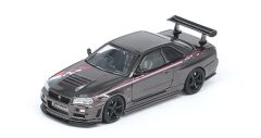 inno64 Nissan Skyline GT-R R34 Nismo R-Tune Chrome Black Silver