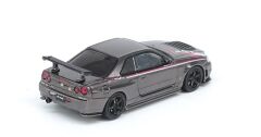 inno64 Nissan Skyline GT-R R34 Nismo R-Tune Chrome Black Silver