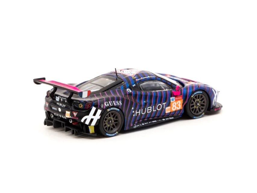 Tarmac Works X IXO Models 164 Ferrari 488 GTE 24h of Le Mans 2019 #83 - HOBBY64