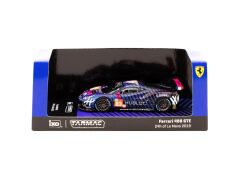 Tarmac Works X IXO Models 164 Ferrari 488 GTE 24h of Le Mans 2019 #83 - HOBBY64