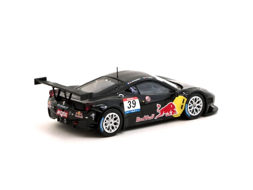 Tarmac Works X IXO Models 164 Ferrari 458 Italia GT3 GT TOUR 2011 #39 - HOBBY64