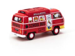 Schuco X Tarmac Works 164 Volkswagen Type II (T2) Bus - Hello Kitty - COLLAB64