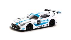 Tarmac Works Mercedes-AMG GT3 Logitech G Race with Plastic Truck Packaging - Logitech Special Edition - HOBBY64