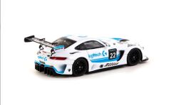 Tarmac Works Mercedes-AMG GT3 Logitech G Race with Plastic Truck Packaging - Logitech Special Edition - HOBBY64