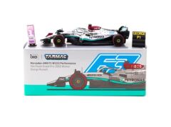 Tarmac Works iXO Models Mercedes-AMG F1 W13 E Performance Sao Paulo Grand Prix 2022 #63 Winner - George Russell - GLOBAL64