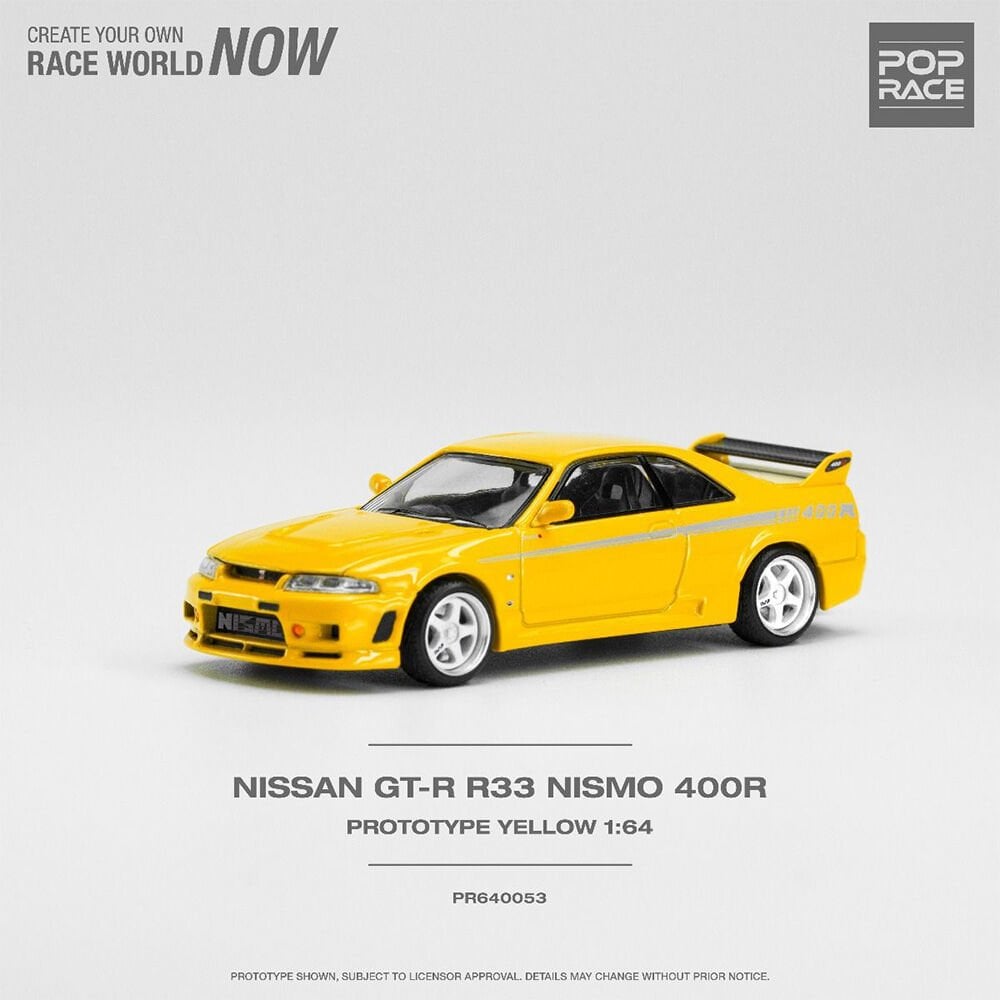 Poprace GTR Nismo 400R - R33 Yellow