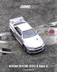 inno64 NISSAN SKYLINE GT-R (R34) V-Spec II Silver