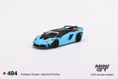 494-Lamborghini LB-Silhouette WORKS Aventador GT EVO Baby Blue