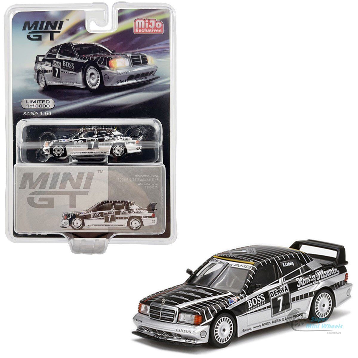 312-Mercedes-Benz 190E 2.5-16 Evolution II #7 AMG-Mercedes 1990 DTM MiJO