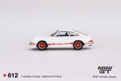 612-Porsche 911 Carrera RS 2.7 Grand Prix White with Red Livery