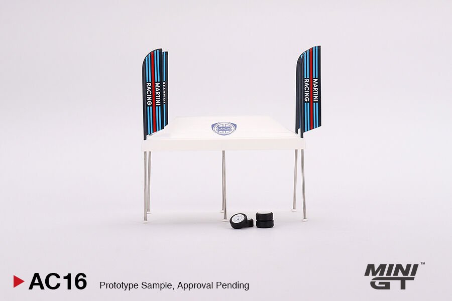 AC16-Paddock Service Tent Set - Martini Racing