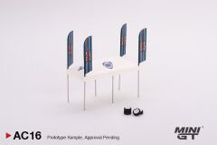 AC16-Paddock Service Tent Set - Martini Racing