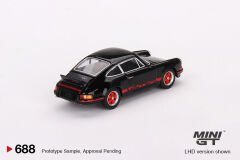 688-Porsche 911 Carrera RS 2.7 Black with Red Livery