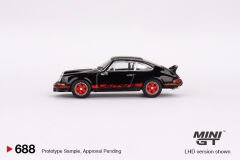 688-Porsche 911 Carrera RS 2.7 Black with Red Livery