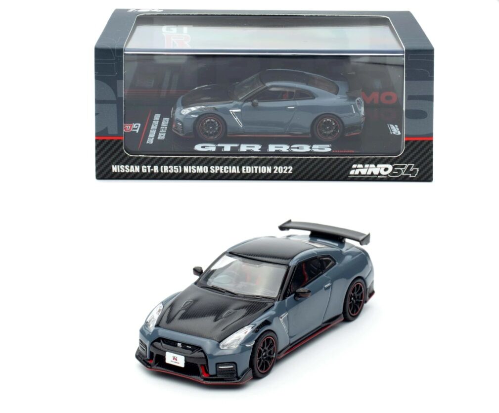 inno64 Nissan GT-R R35 Nismo Special Edition 2022 Stealth Gray