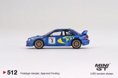 512-SUBARU Impreza WRC97 1997 Rally Sanremo Winner #3