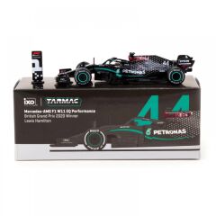 Tarmac Works 1/64 X iXO Models Mercedes-AMG F1 W11 EQ Performance Turkish Grand Prix 2020 #44 Winner World Champion 2020 - Lewis Hamilton - GLOBAL64