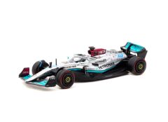 Tarmac Works 164 X iXO Models Mercedes-AMG F1 W13 E Performance Sao Paulo Grand Prix 2022 #63 Winner - George Russell - GLOBAL64