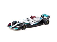 Tarmac Works X iXO Models 164 Mercedes-AMG F1 W13 E Performance Belgian Grand Prix 2022 George Russell #63 - GLOBAL64