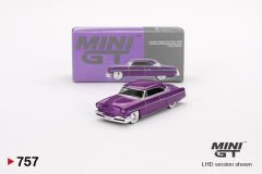 757 - Lincoln Capri Hot Rod 1954 Purple Metallic