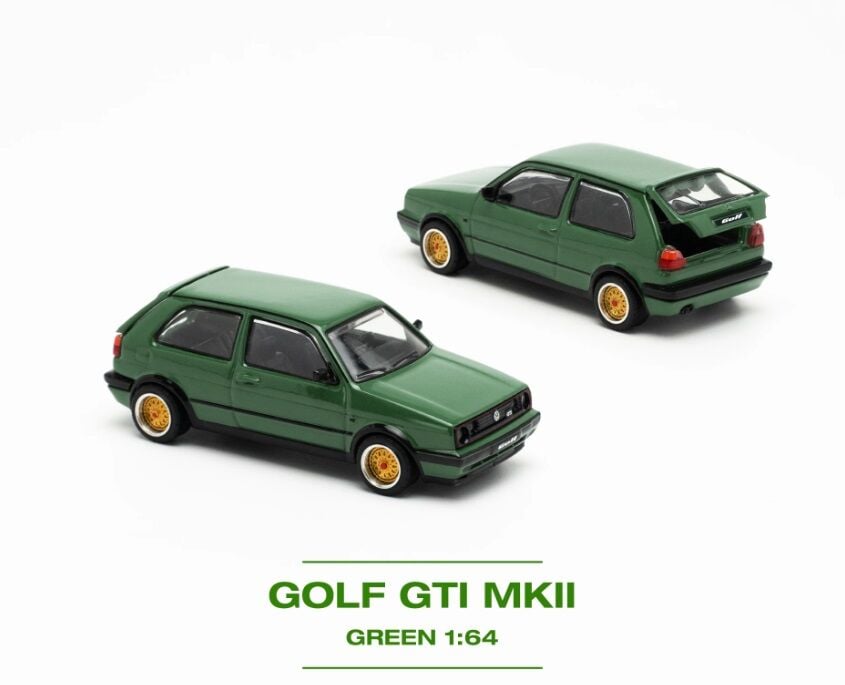 Poprace Volkswagen Golf GTI Mark II OAK Green