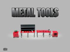 American Diorama Figure Set Metal Tools AD2409 SET A Limited Edition