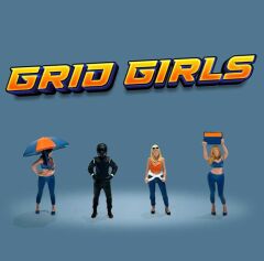 American Diorama Figure Set Grid Girls AD2406 Limited Edition