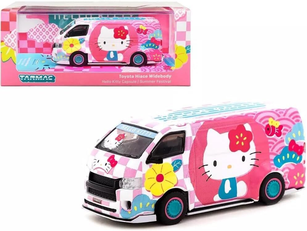 Tarmac Toyota Hiace Widebody Hello Kitty Capsule Summer Festival