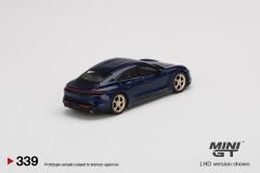 339 -Porsche Taycan Turbo S Gentian Blue Metallic