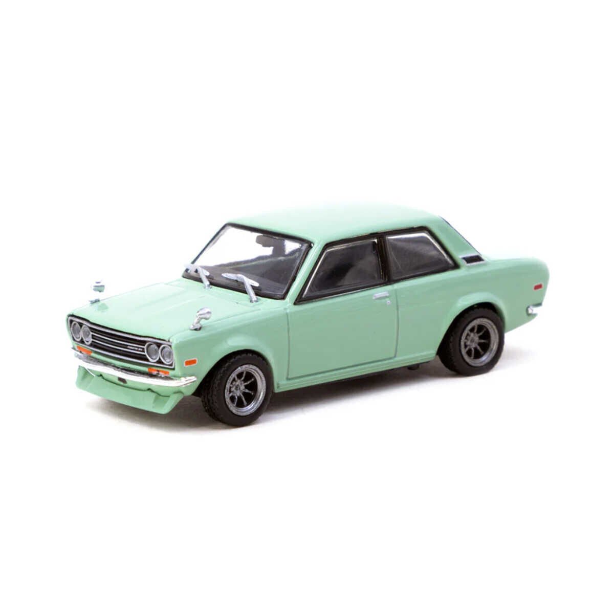 Tarmac Works Datsun 510 Light Green - ROAD64