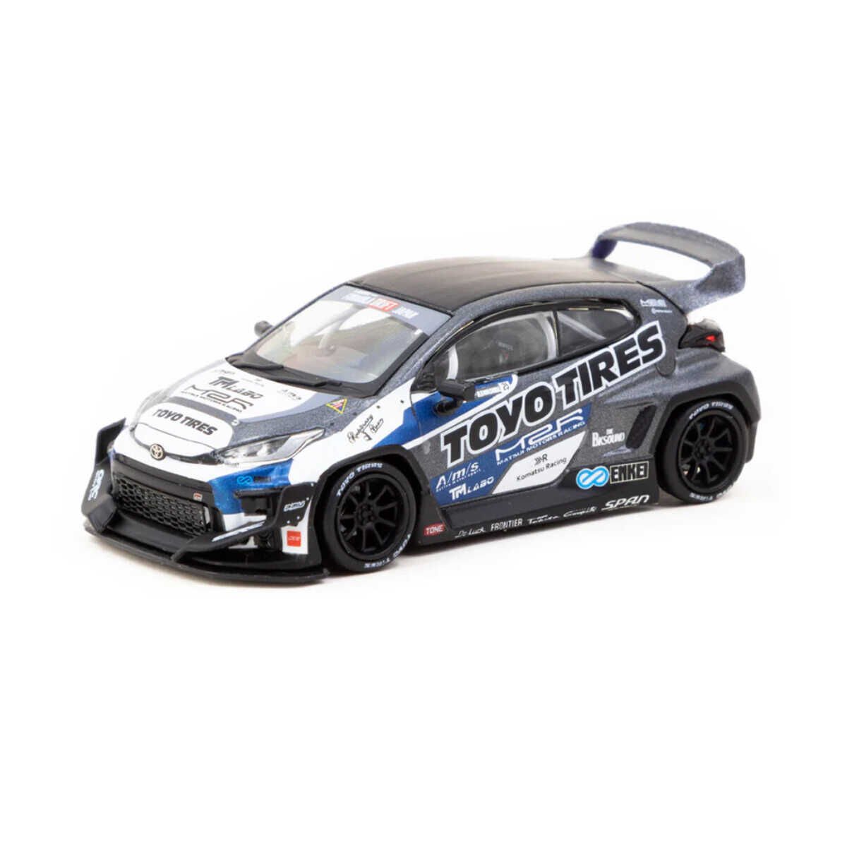 Tarmac Works Pandem Toyota GR Yaris TOYO TIRES- HOBBY64