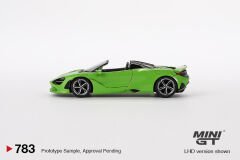 783 - McLaren 750S Spider Mantis Green Blister Paket Mijo