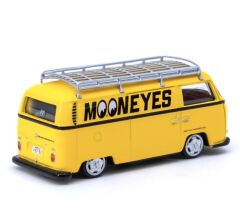 Tarmac Works Volkswagen Type II T2 Panel Van Mooneyes with Roof Rack