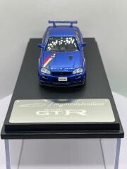 mymodelcollect Nissan Skyline GT-R R34 Blue