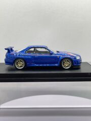 mymodelcollect Nissan Skyline GT-R R34 Blue