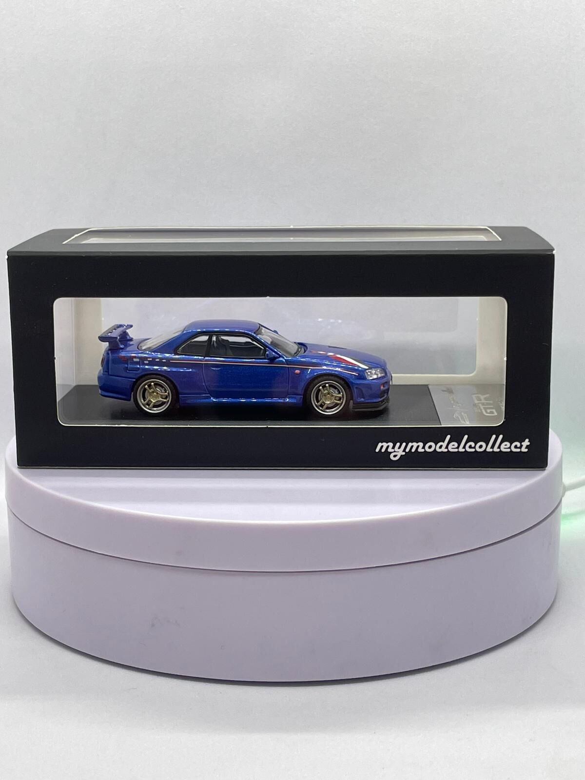 mymodelcollect Nissan Skyline GT-R R34 Blue