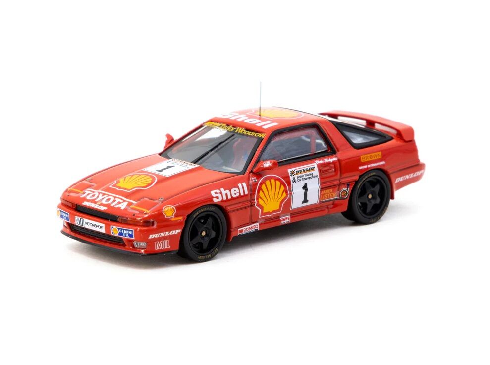 Tarmac Works Toyota Supra Turbo (MA70) BTCC 1988 Chris Hodgetts - HOBBY64