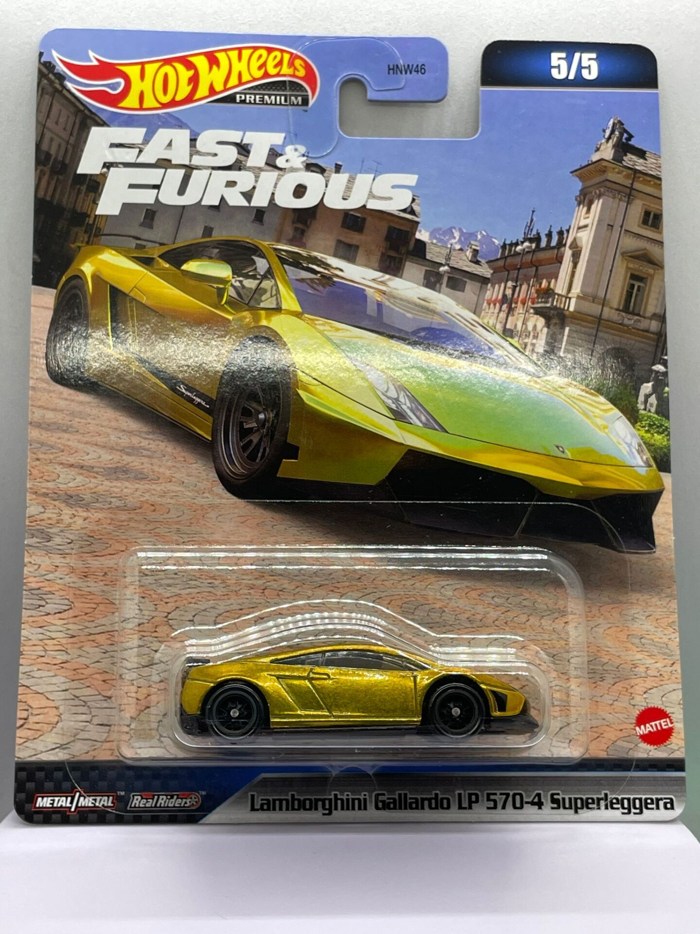 Hot Wheels Premium Lamborghini Gallardo LP 570-4 Superleggera Fast Furious