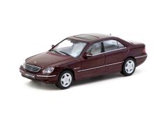 Tarmac Works Mercedes-Benz S 55 AMG Bordeaux Red Metallic - GLOBAL64