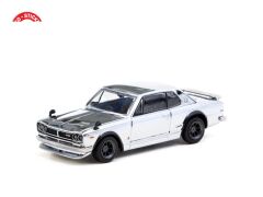 Tarmac Works 164 Skyline HT 2000GT-R Silver Chrome - Japan Special Edition - GLOBAL64