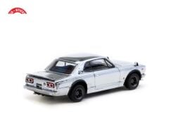 Tarmac Works 164 Skyline HT 2000GT-R Silver Chrome - Japan Special Edition - GLOBAL64