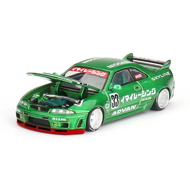 150- (ÖN SATIŞ) Mini GT Kaido House Nissan Skyline GT-R (R33) Imai Racing V1 KHMG150