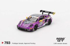 793- (ÖN SATIŞ) Mini GT  Porsche 911 GT3 R #27 HubAuto Racing 2023 FIA GT World Cup 70th Macau Grand Prix Blister PAKET